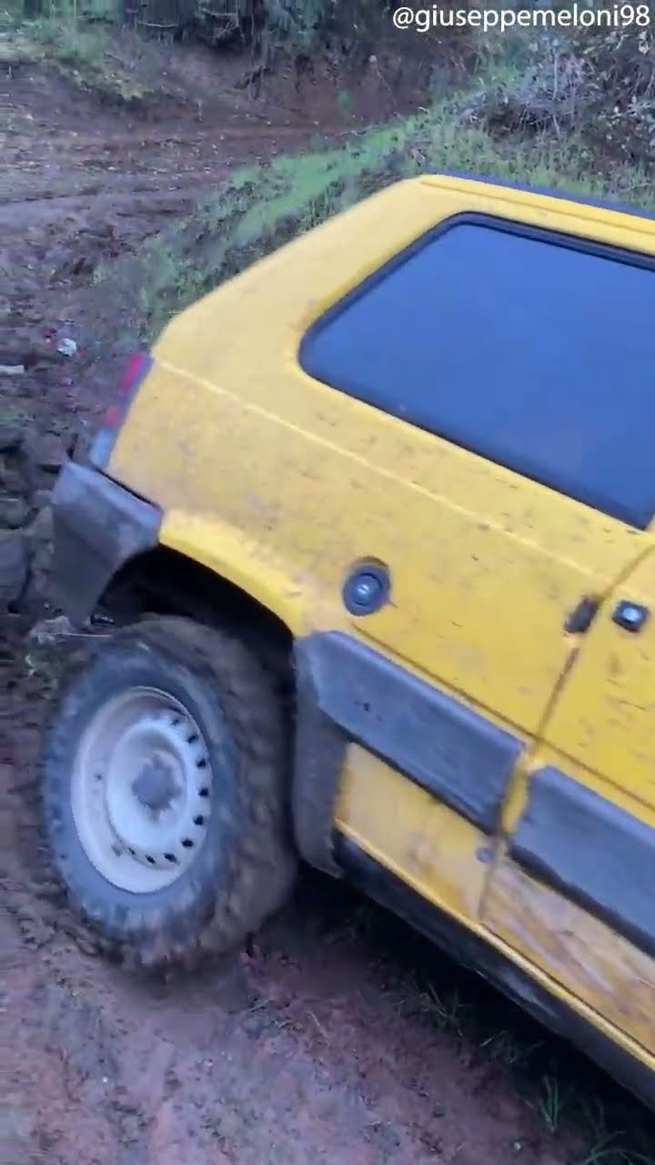 Panda 4x4 Navigates Challenging Terrain || ViralHog