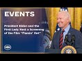 President Biden and the First Lady Host a Screening of the Film “Flamin’ Hot”