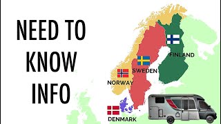 Watch THIS VIDEO before your ROADTRIP to Sweden / Norway / Finland  VanChat Tuesday