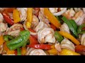 Cocina estas Fajitas de Camarón en solo minutos!