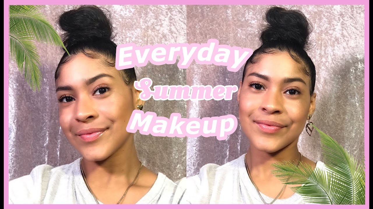 Summer Glow Makeup Tutorial | Simple Everyday Look ☀ - YouTube