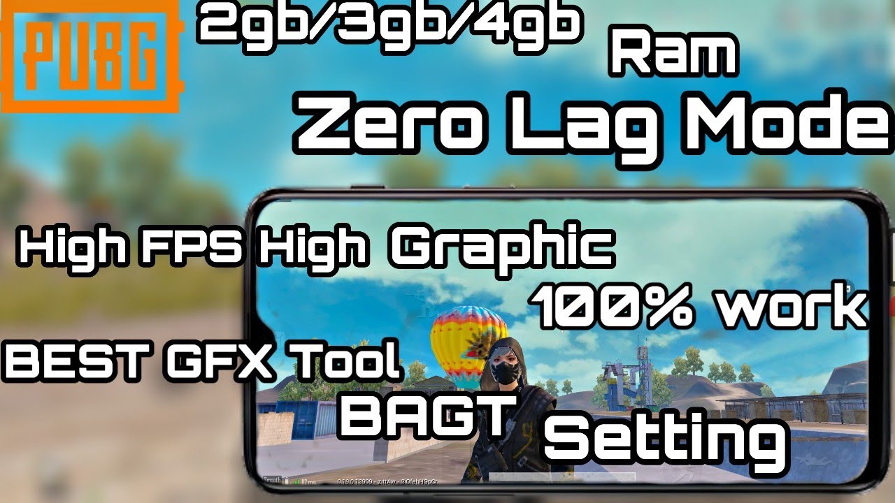 How to Fix Lag ?   PUBG MOBILE Best setting  Bagt |  App  Link in Description