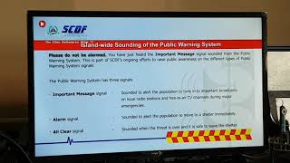 15 September 2020 SCDF PWS (Important Message Siren sounded on 18:20)