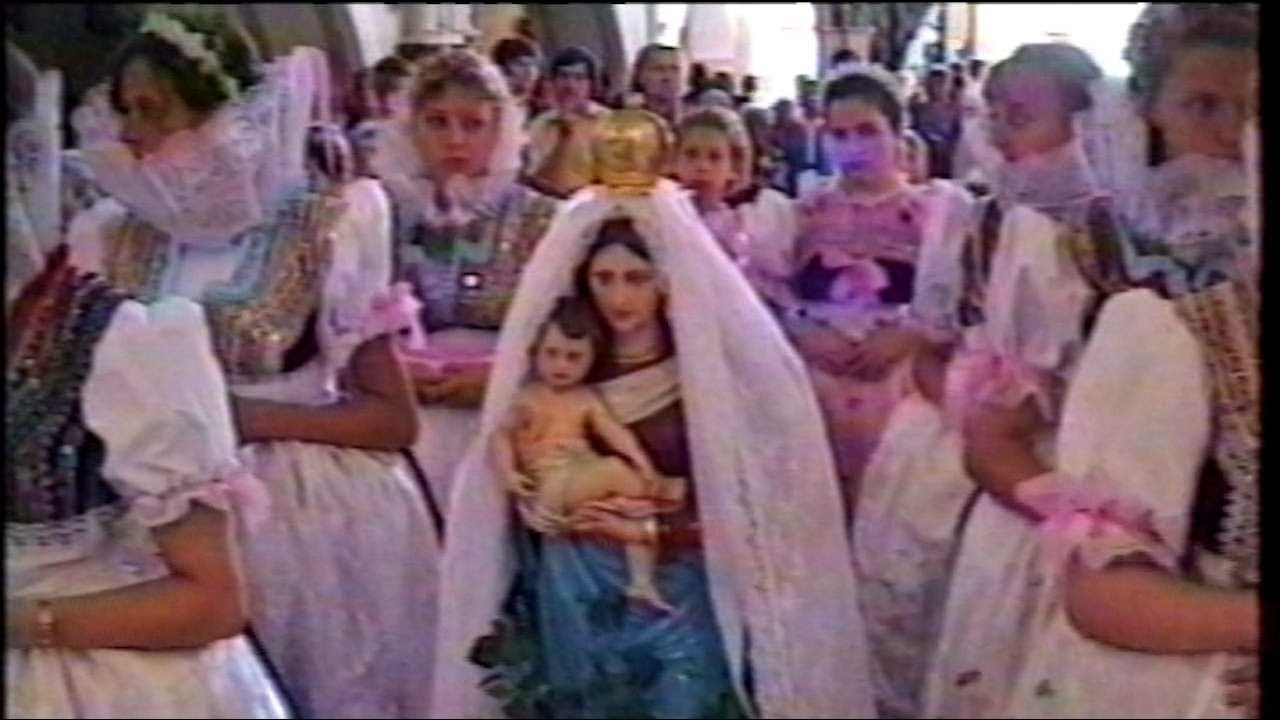 1996 Žarošice Zásvětná pouť farnosti Želetice p. Josef Paseka p. Bohumil Němeček