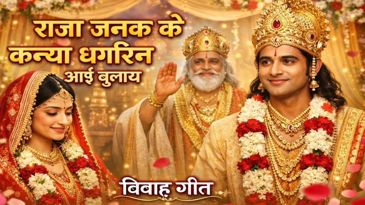 राजा जनक के कन्या धगरिन आई बुलाय ❤️ विवाह गीत 