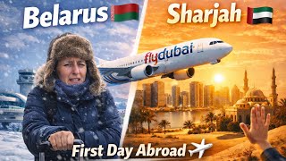Walking tour | Belarus to UAE✈️: Full Airport, Flight & Hotel Journey screenshot 2