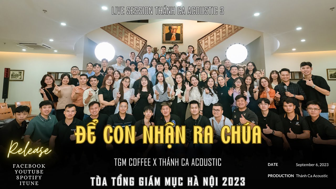 THÁNH CA ACOUSTIC - LIVE SESSION 3 - ĐỂ CON NHẬN RA CHÚA | FULL