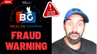 Famous BG Wealth Sharing EXPOSED: UK + Canada Issue FRAUD WARNING (Ponzi Scheme Confirmed) Wealth