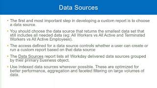 report writing data sources part 1