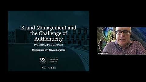 Brand Management and Challenge of Authenticity with Professor Michael Beverland