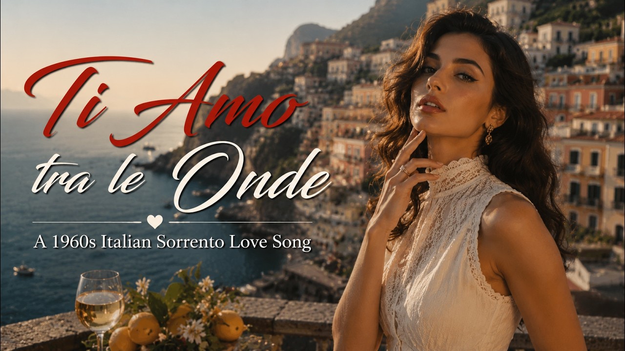 Ti Amo tra le Onde ❤️ A 1960s Italian Sorrento Love Song | Vintage Romance (Official Music Video)