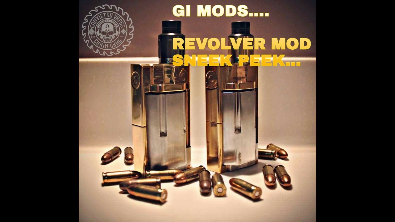 G.I MODS revolver MOD リボルバー アルミ VAPE ベイプ 810810.co.jp