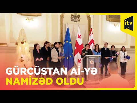 Gürcüstan Avropa İttifaqına namizəd statusu alıb