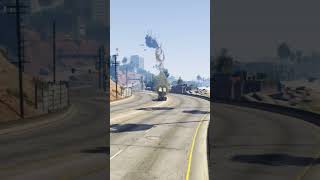 Ground Base Defense System Launch Blasttic Missiles At B-21 Bomber Gtav