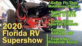 2020 FLORIDA RV SHOW-FREIGHTLINER MH CHASSIS-SUPREME AIRE 4573-ENTEGRA ANTHEM 44F-PARK MODELS EP104