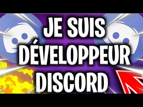 Je Suis DÉVELOPPEUR Discord