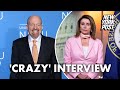 CNBC host Jim Cramer calls Pelosi ‘Crazy Nancy’ to her face during interview | New York Post
