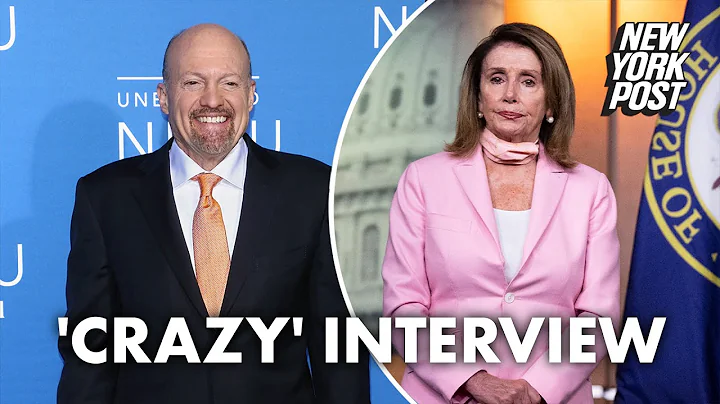 CNBC host Jim Cramer calls Pelosi Crazy Nancy to h...