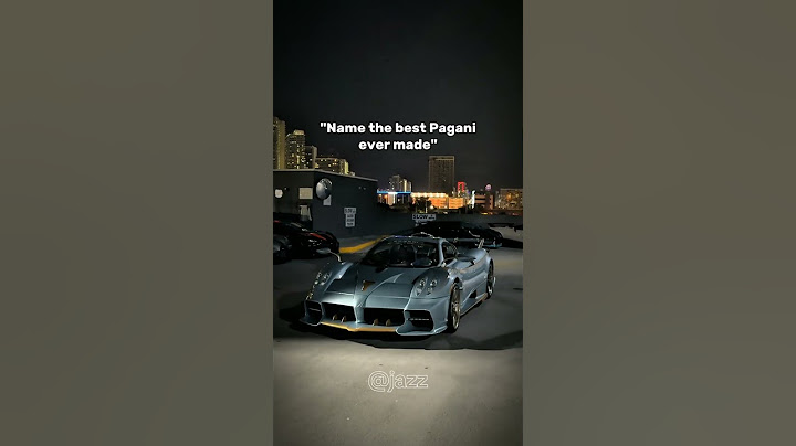 Huayra R or Zonda R?🤔