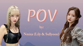 Nmixx Lily & Sullyoon [POV] Ariana Grande - Cover lyrics