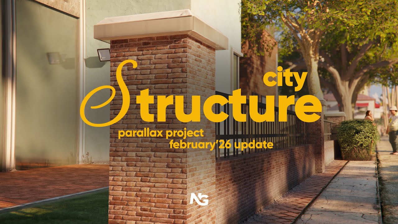 Parallax Project: City Structure February'26 Update | Network Graphics