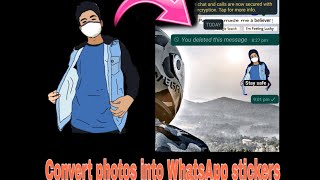 How to convert photos into WhatsApp stickers screenshot 4