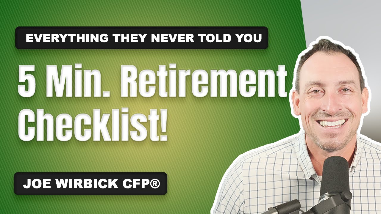 5 Minute Retirement Checklist || 5 Ways to Ensure a Better Retirement ...