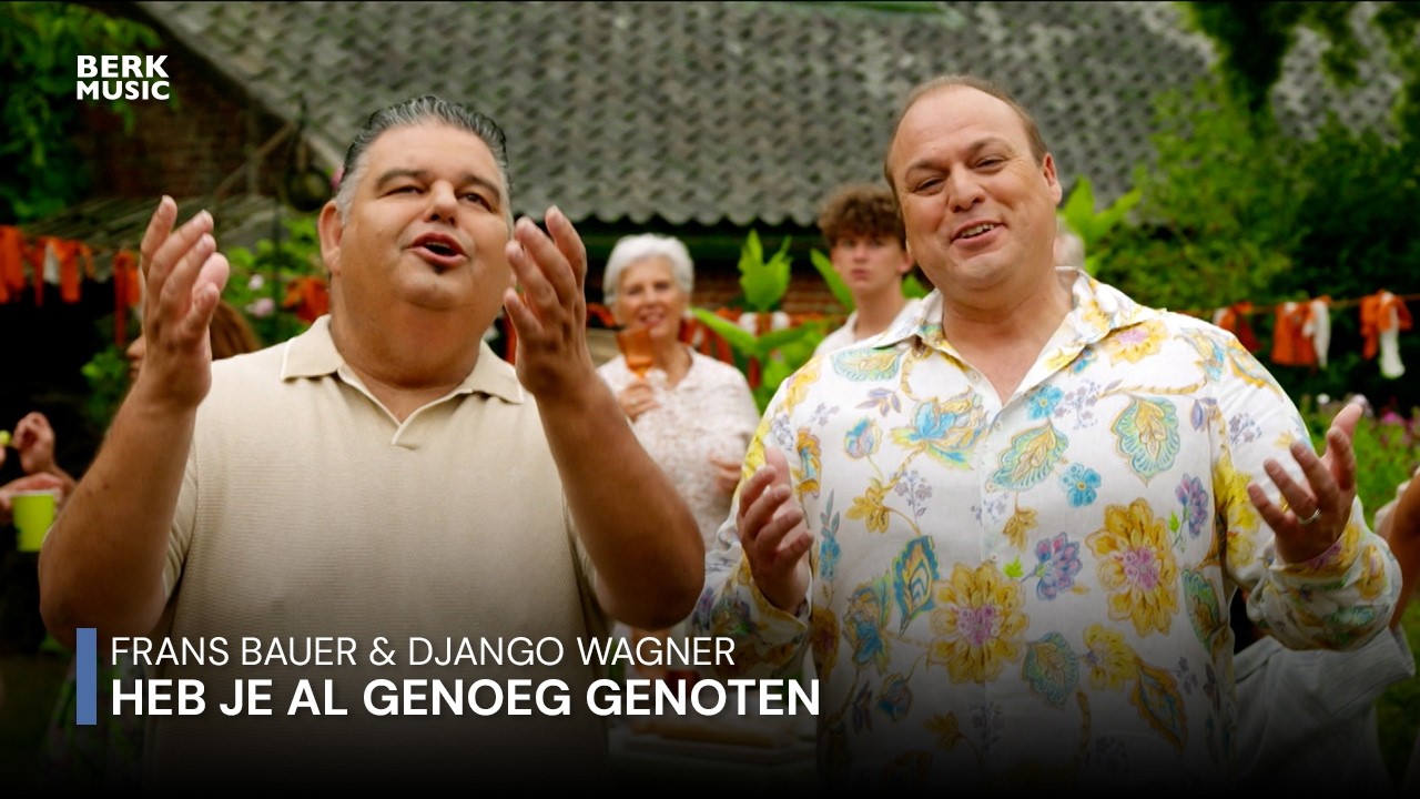 Frans Bauer & Django Wagner - Heb Je Al Genoeg Genoten (Officiële Videoclip)