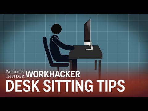20 tricks for sitting at your desk without hurting your back