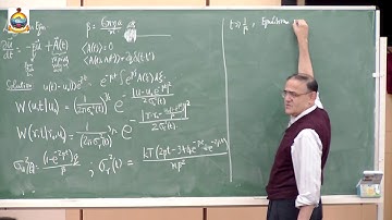 Prof. Mustansir Barma : Lecture 7 :  Stochastic Processes