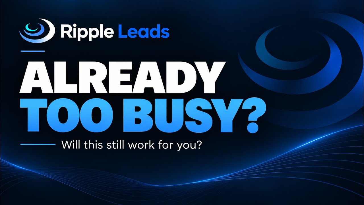 What If I'm Already Too Busy?
