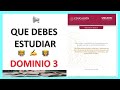 Cómo estudiar el DOMINIO 3 genera ambientes de aprendizaje. FÁCIL y con todo el MATERIAL