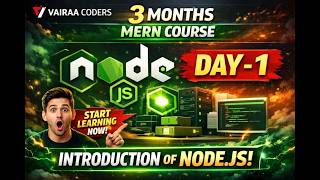 Don’t Skip This! ⚠️ Node.js Basics (Day 1 MERN)