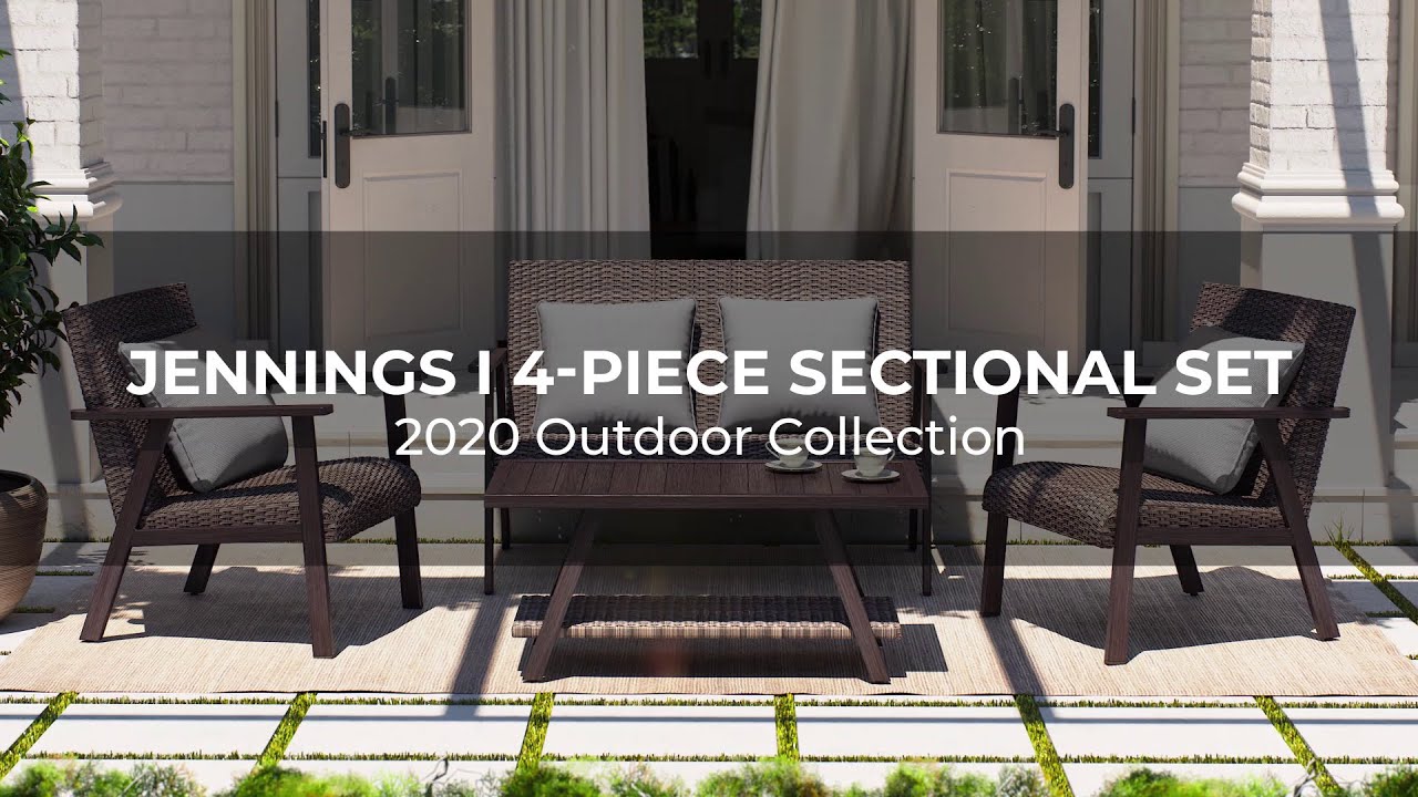 OVE JENNINGS I 4Piece Sectional Set Promotional Video YouTube