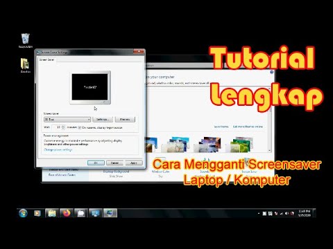 Video: Cara Mengubah Screensaver Desktop Di Windows 7