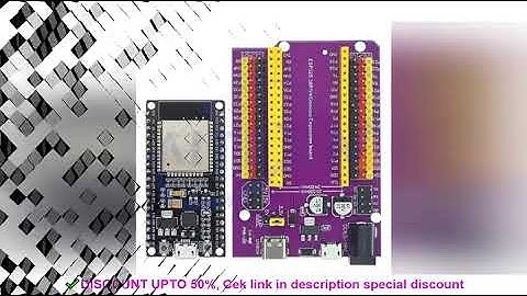 ESP32 Development Board TYPE-C/MICRO USB CP2102 WiFi+Bluetooth Dual Core ESP32-DevKitC-32 ESP-WROOM-