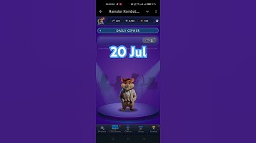 Hamster GameDev Heroes 20 July Daily Cipher