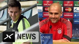 Pep Guardiola: 'Keiner kann Lionel Messi stoppen!' | FC Barcelona  FC Bayern München