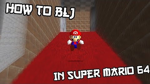 How To BLJ (Backwards Long Jump) On Super Mario 64 [Accurate & Easy to Understand]
