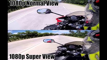 GoPro Hero3+ Black Ed SuperView VS NormalView