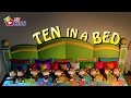 Ten In A Bed with Lyrics | LIV Kids Nursery Rhymes and Songs | HD