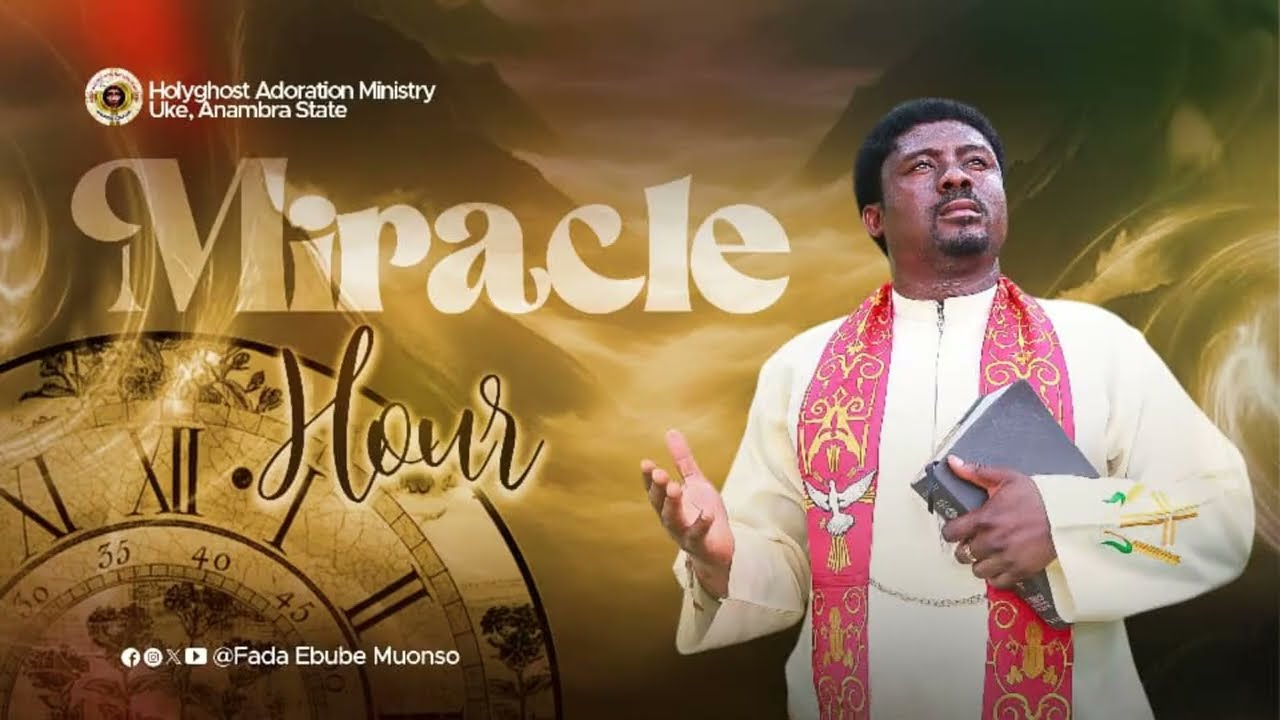 YOU MUST CROSS YOUR REDSEA - MIRACLE HOUR WITH FR.EBUBE MUONSO || 21ST JULY 2025