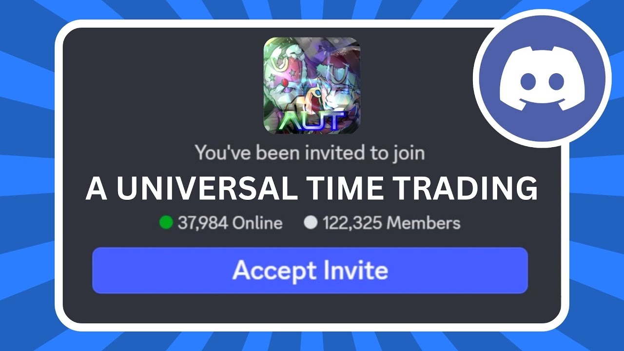 How to Join A Universal Time Trading Discord Server