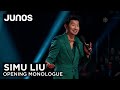 SIMU LIU MONOLOGUE  with photograph parody | 2023 Juno Awards