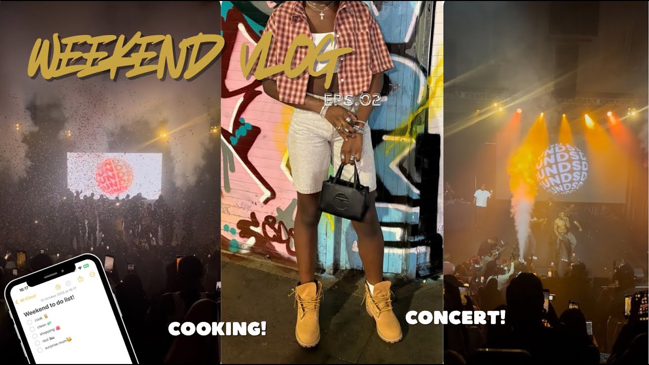 WEEKEND DIARIES | cook with me, come to the diaspora sounds concert with me