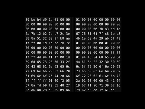 03/Jan/2009 - Bitcoin Genesis block