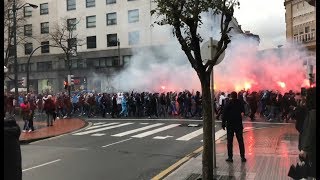 2017/18, Athletic Bilbao vs Marseille 1-2 fans & San Mames atmosphere