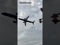 Low flyover startles fans at South Africa stadium