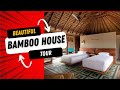 Eco friendly bamboo house