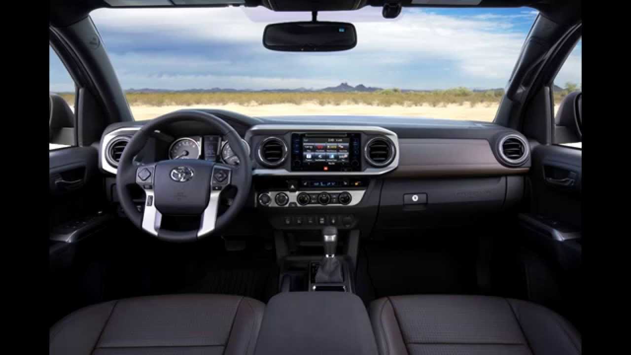 2016 Toyota Tacoma Double Cab 4x4 Interior Shots